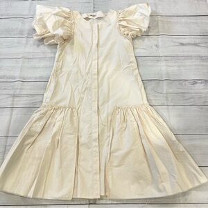 Nikolia Puff Sleeve Kids Dress